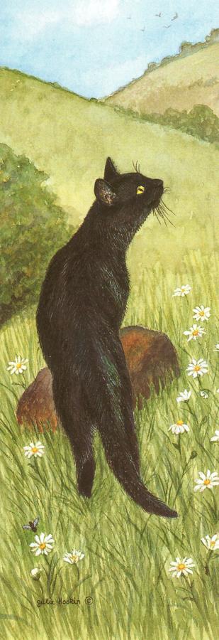 Bookmark - Black Cat