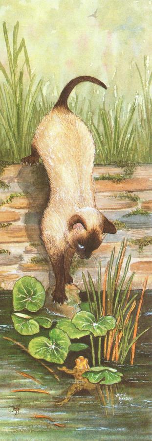 Bookmark - Siamese Cat