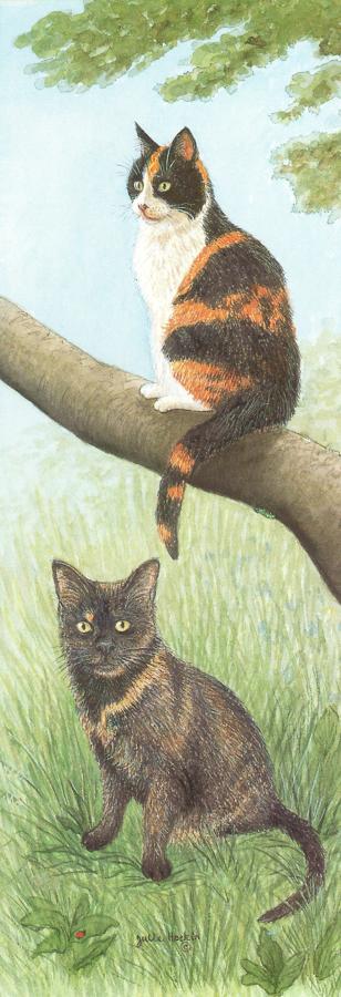 Bookmark - Tortoiseshell Cat