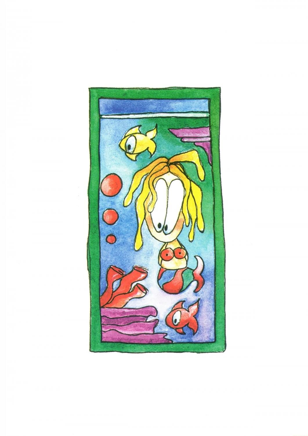 A6 Card - Mermaid