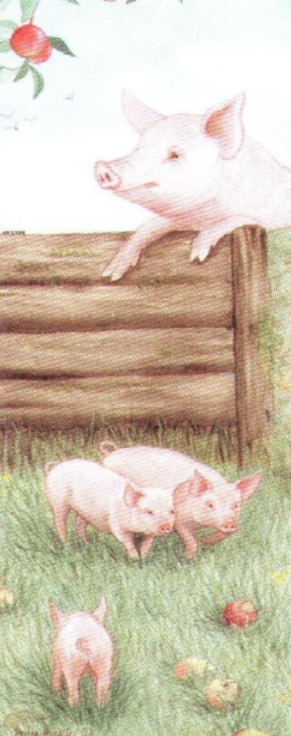 Mini Keyring - Pigs