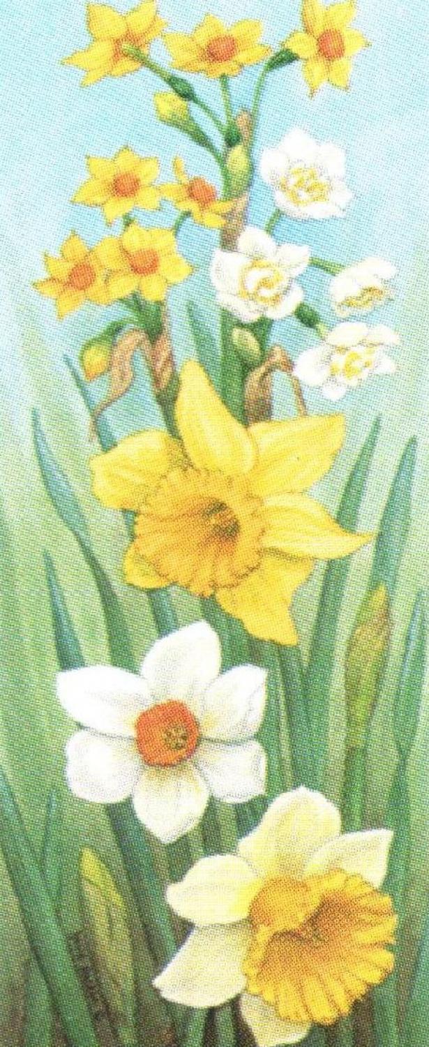 Mini Keyring - Daffodils