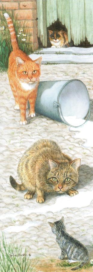 Bookmark - Farmyard Cats