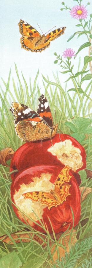 Bookmark - Garden Butterflies