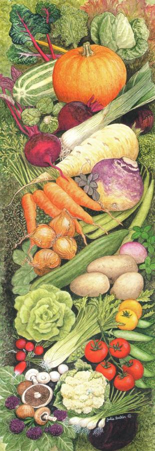 Bookmark - Kitchen Vegetables