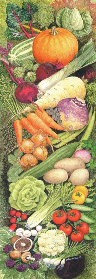 Bookmark - Kitchen Vegetables