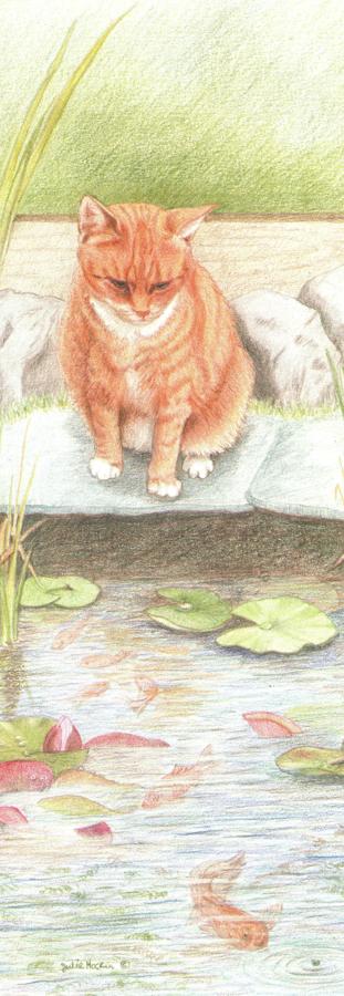 Bookmark - Ginger Cat