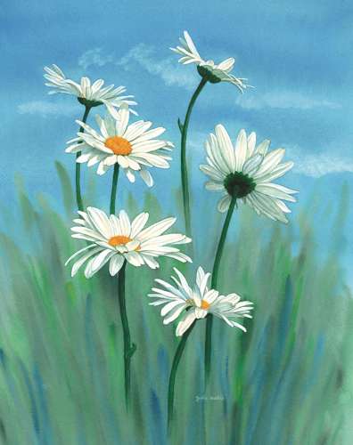 Shopping Bag - Daisies
