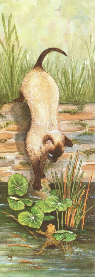 Tall Pad - Siamese Cat