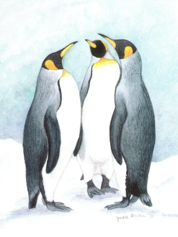 Magnetic Fridge Pad - Penguins