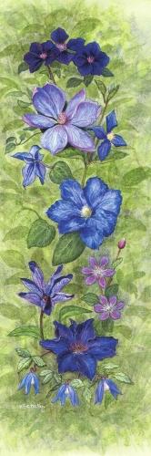 Bookmark - Clematis