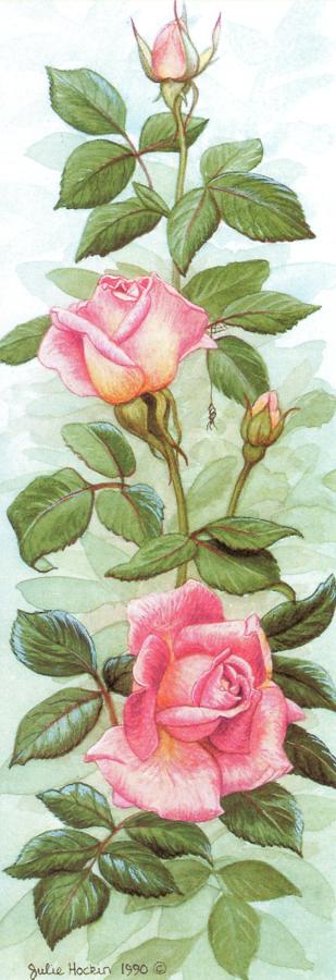 Bookmark - Roses