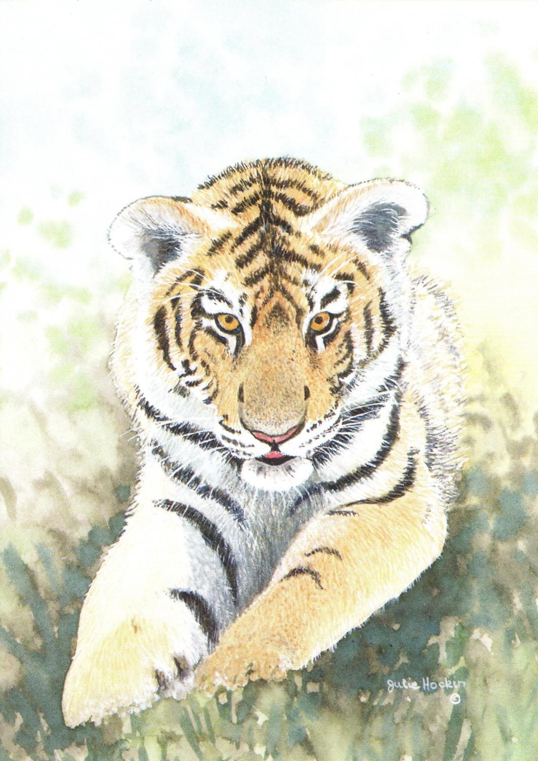 A6 Card - Tiger Cub